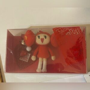 Coach Poppy Cherry Chan Bag Charm